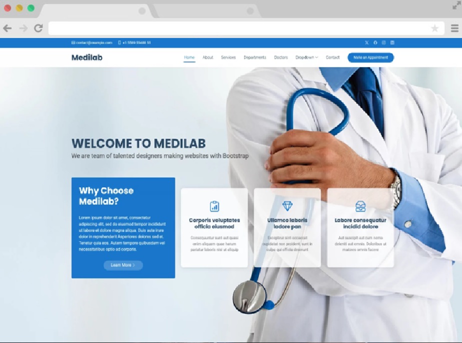 Doktor / Medikal / Klinik 1 - Onaran Bilişim